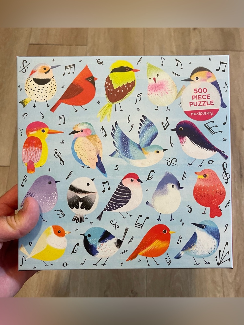 Mudpuppy Songbirds 500 Piece Jigsaw Puzzle